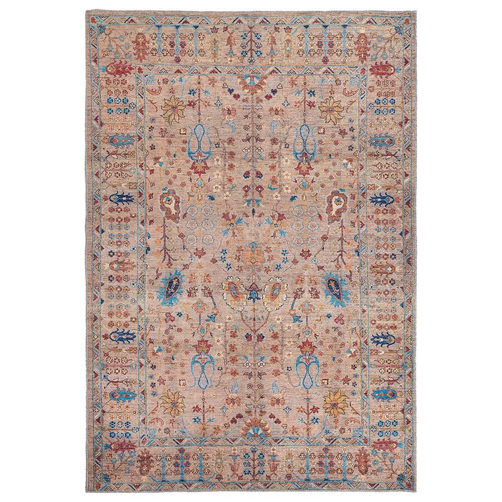 Feizy Rawlins 3"11" x 6" Beige and Multicolor Area Rug, , large