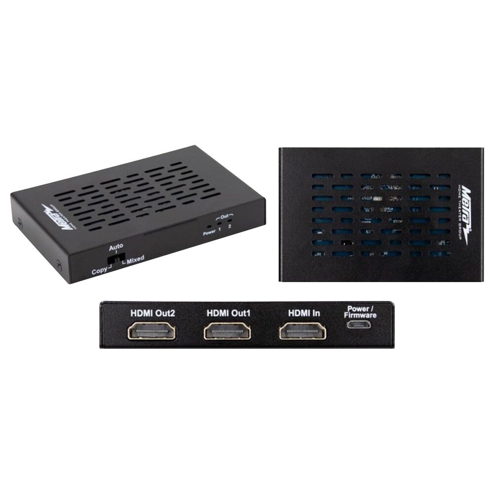Helios HDMI Splitter with 1 Input and 2 Outputs, , large