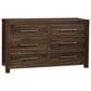 Viceray Collections Joinery Dresser and Mirror in Espresso Oak, , large