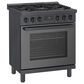 Bosch 30" Freestanding Gas Range in Black Stainless Steel, , large