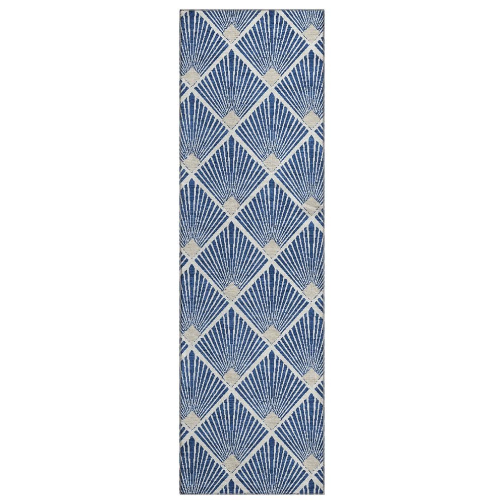 Dalyn Rug Company The Reserve TR9 Navy 2"3" x 7"6" Indoor/Outdoor Runner, , large