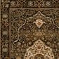 Karastan Spice Market Petra Charcoal 8" x 11" Area Rug, , large