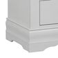 Crown Mark Louis Philip 4-Piece Queen Panel Bedroom Set in Greige, , large