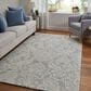 Feizy Belfort 8776F Blue and Gray 12" x 15" Area Rug, , large