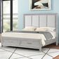 New Heritage Design Fiona King Storage Bed in Mist Gray, , large