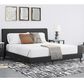 Ashley Cadmori King Upholstered Bed in Black, , large