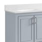 37B Lucerne 60" Double Bathroom Vanity in Soft Blue with Marble Top and Backsplash, , large
