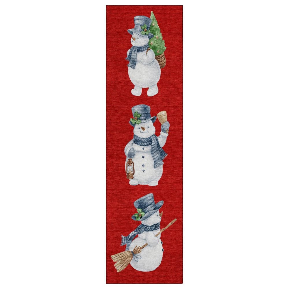 Dalyn Rug Company Wonderland WN34 Red 2&#39;3&quot; x 7&#39;6&quot; Runner, , large