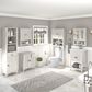Bush Salinas Bathroom Bathroom Wall Cabinet in Linen White Oak, , large