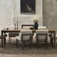 Four Hands Noeline Double Extension Dining Table in Resawn Worn Oak - Table Only, , large