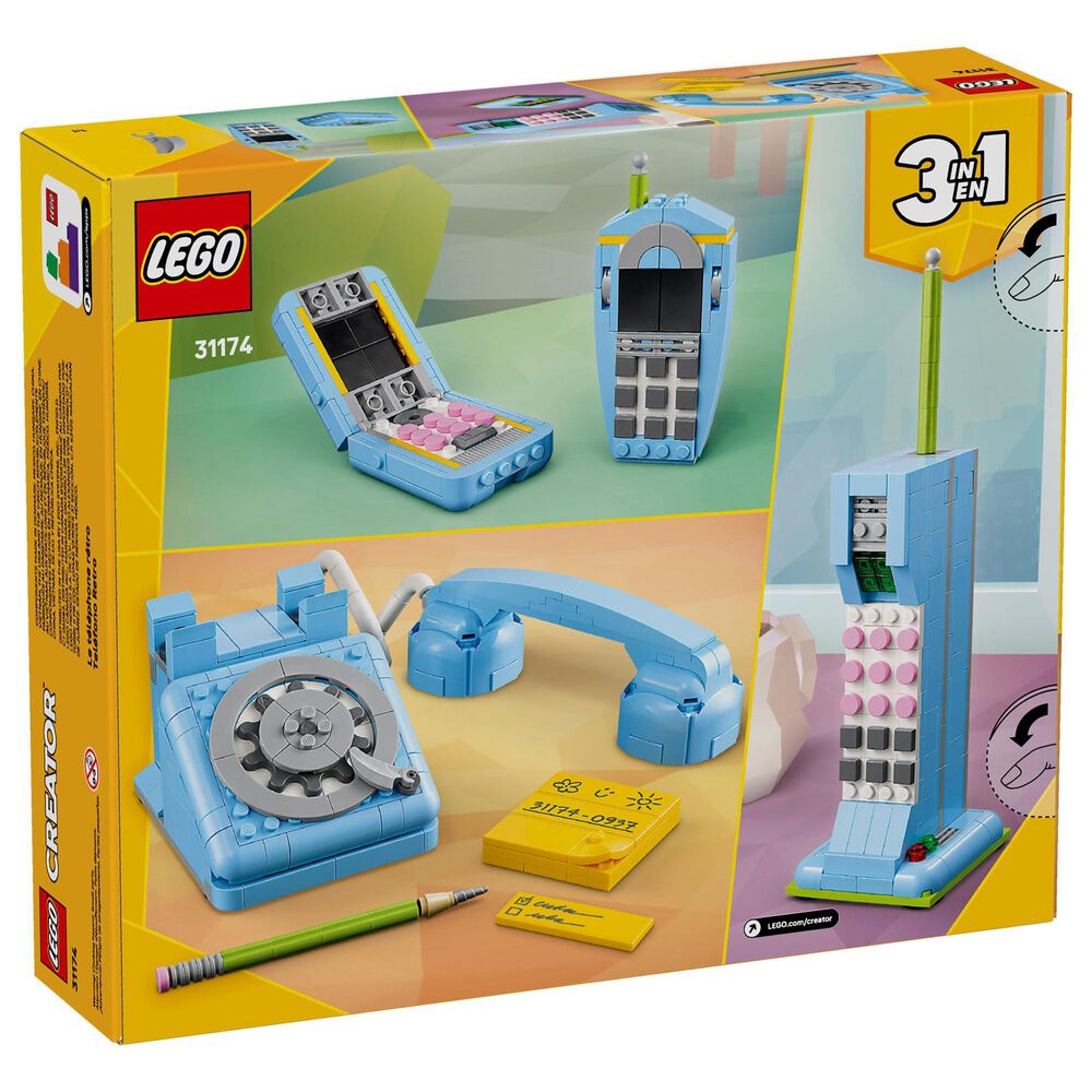 LEGO Creator Retro Telephone Building Set, , large