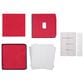 Timberlake Ornament Storage Box in Red (Set of 2), , large
