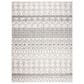 Safavieh Tulum TUL229A 12" x 15" Ivory and Grey Area Rug, , large