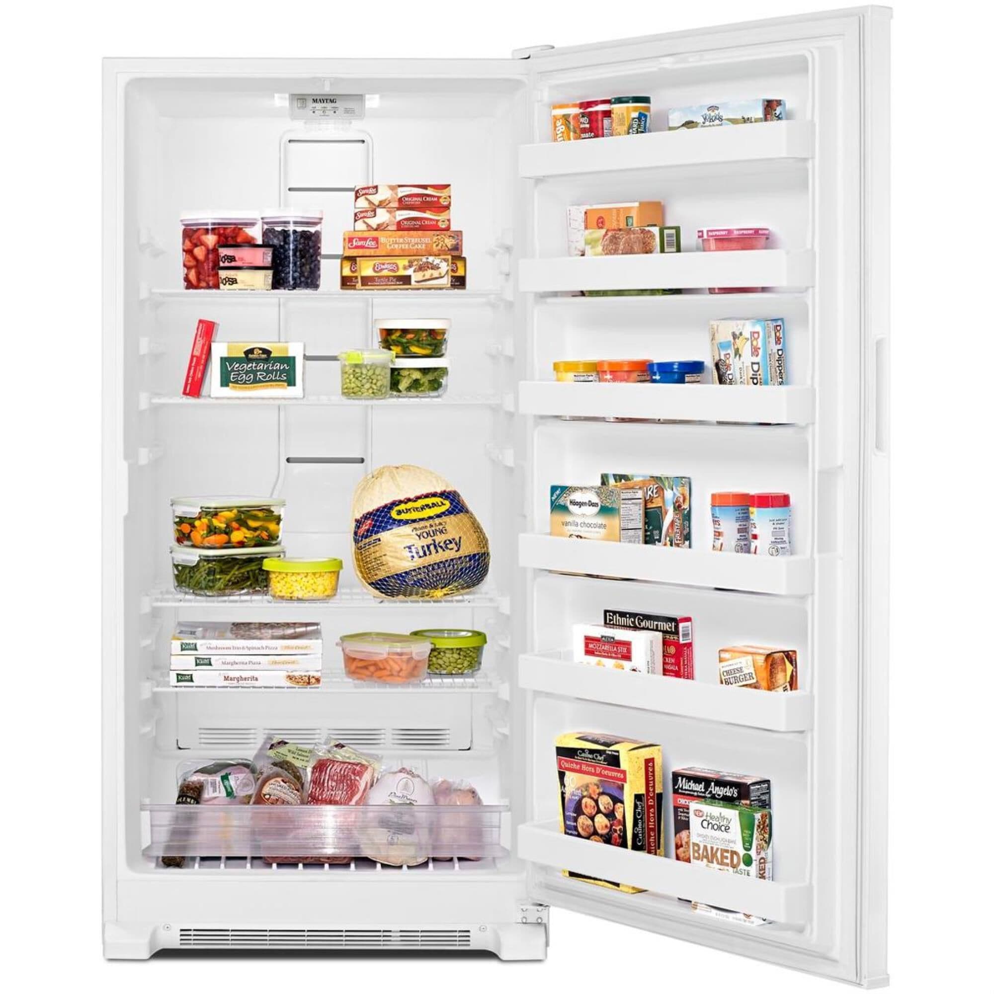 Maytag 19.7 Cu. Ft. Frost Free Upright Freezer with LED Lighting