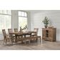 Trailway Llc Sutter Mills 66 inch Dining Table in Rustic Hickory with 1-18" Leaf, , large