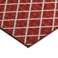 Dalyn Rug Company York 2"3" x 12" Red Indoor/Outdoor Runner, , large