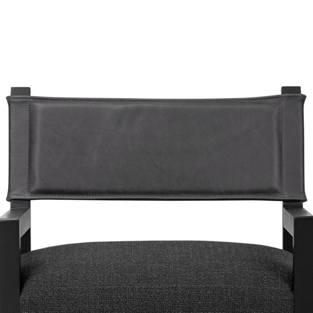 Four Hands Ferris Dining Arm Chair in Black Ash, , large