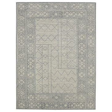 Amer Rugs Berlin 8" x 10" Gray and Beige Area Rug, , large