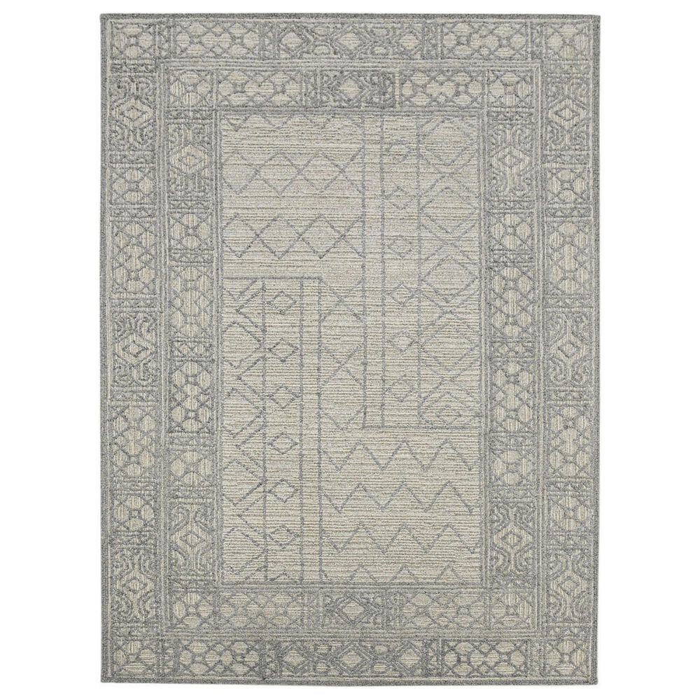 Amer Rugs Berlin 8" x 10" Gray and Beige Area Rug, , large