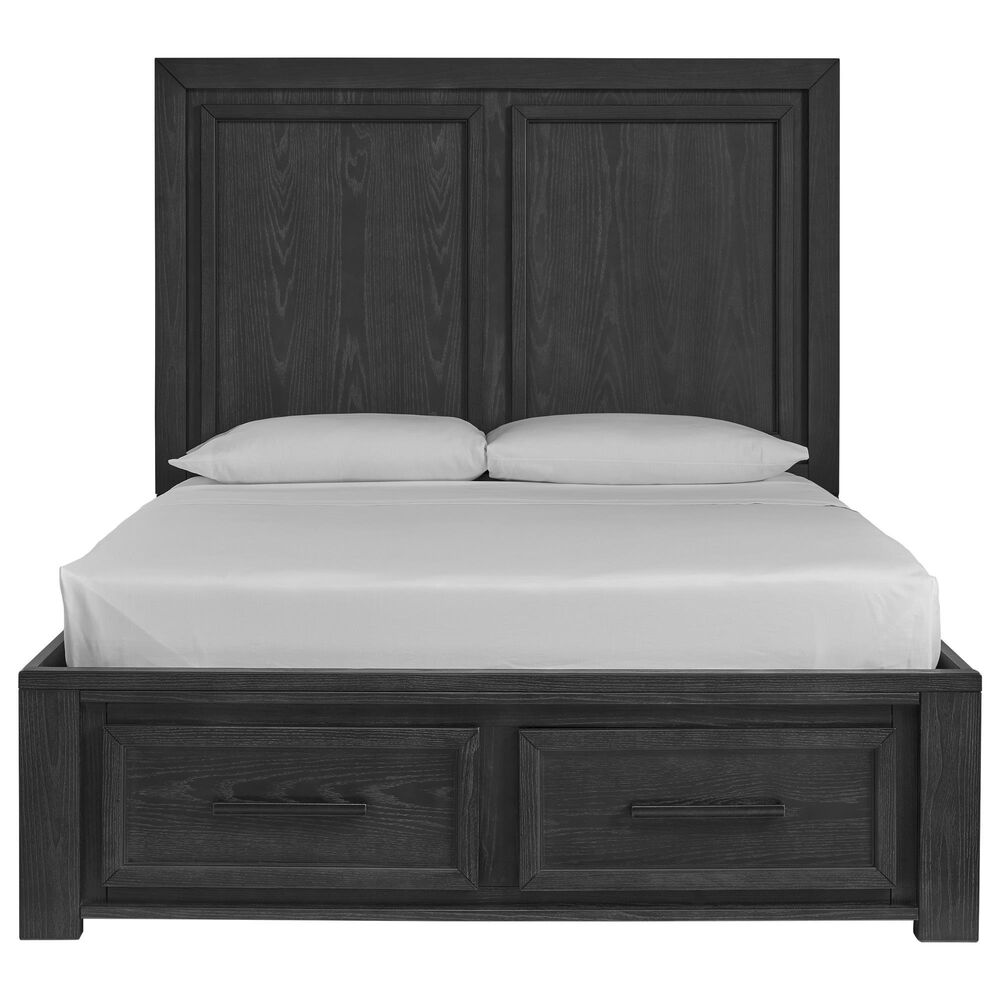 Millenium Foyland 5-Piece Queen Bedroom Set in Black and Brown, , large