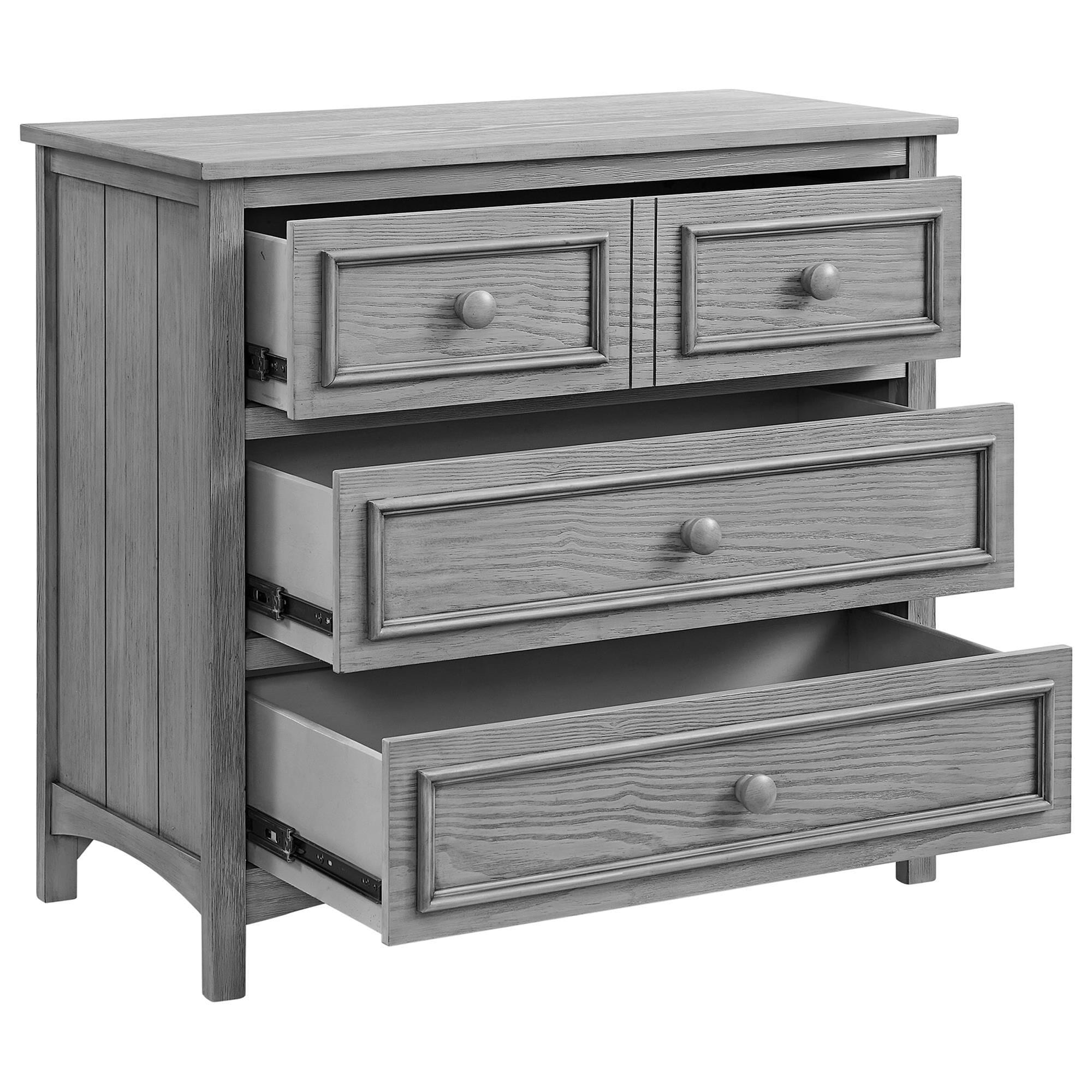 Oxford Baby Bennett 3 Drawer Dresser with Changing Topper in