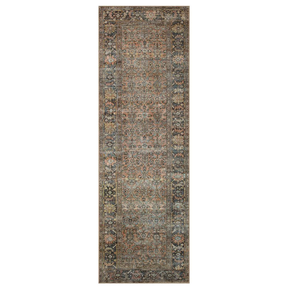 Loloi Adrian 2" x 5" Terracotta and Multicolor Area Rug, , large