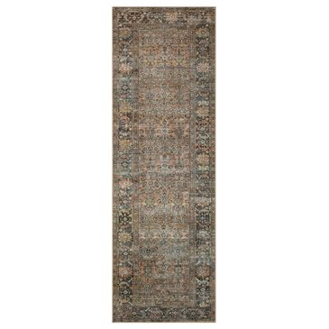 Loloi Adrian 2" x 5" Terracotta and Multicolor Area Rug, , large