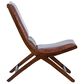 Blue Sun Designs Gibbs Leather Chair in Classic Brown, , large