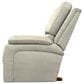 La-Z-Boy Greyson Leather Rocking Recliner in Ice, , large