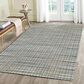 L&R Resources Natural Fiber 03305 9" x 12" Navy Area Rug, , large