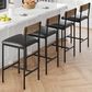 GARVEE 25.5" Bar Stool in Rustic Brown (Set of 4), , large
