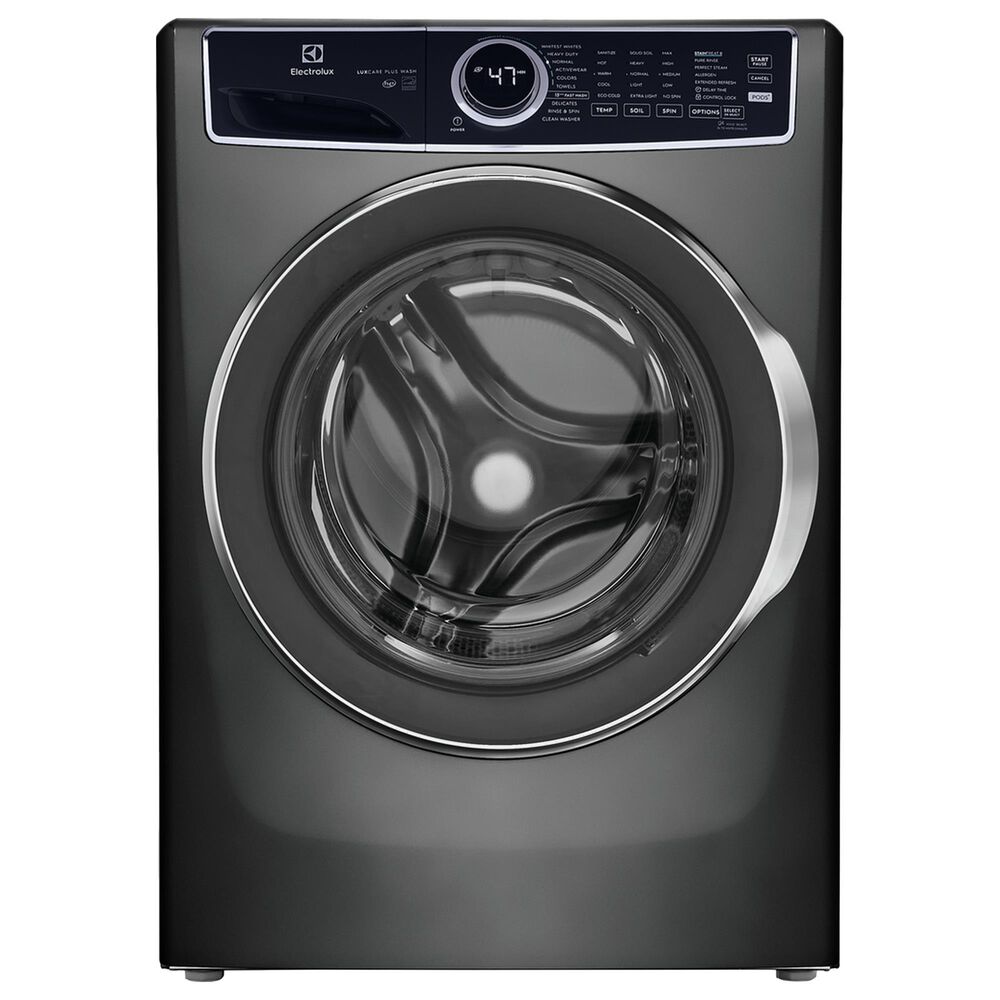 Electrolux 4.5 Cu. Ft. Front Load Washer and 8 Cu. Ft. Gas Dryer Laundry Pair in Titanium, , large