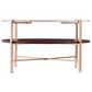 Southern Enterprises Ardmillan Coffee Table in Brass, Tobacco, and White, , large