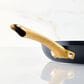 Faber Forged Induction 10" Ceramic Nonstick Frying Pan in Black and Gold, , large