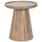 Mercana Takoda End Table in Light Brown, , large