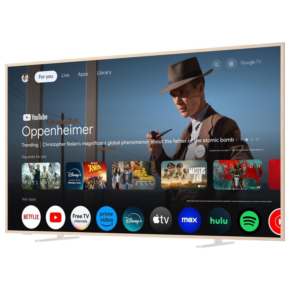 TCL 65&quot; Class NXTVISION PRO QLED 4K HDR in Off White - Smart TV, , large
