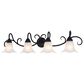 Vaxcel Bella 4-Light Bathroom Vanity Fixture in Matte Black, , large