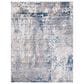 Safavieh Aston ASN718 9" x 12" Grey and Navy Area Rug, , large