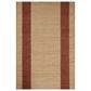 Loloi Weatherstaff Natural and Brick 7"9" x 9"9" Area Rug, , large