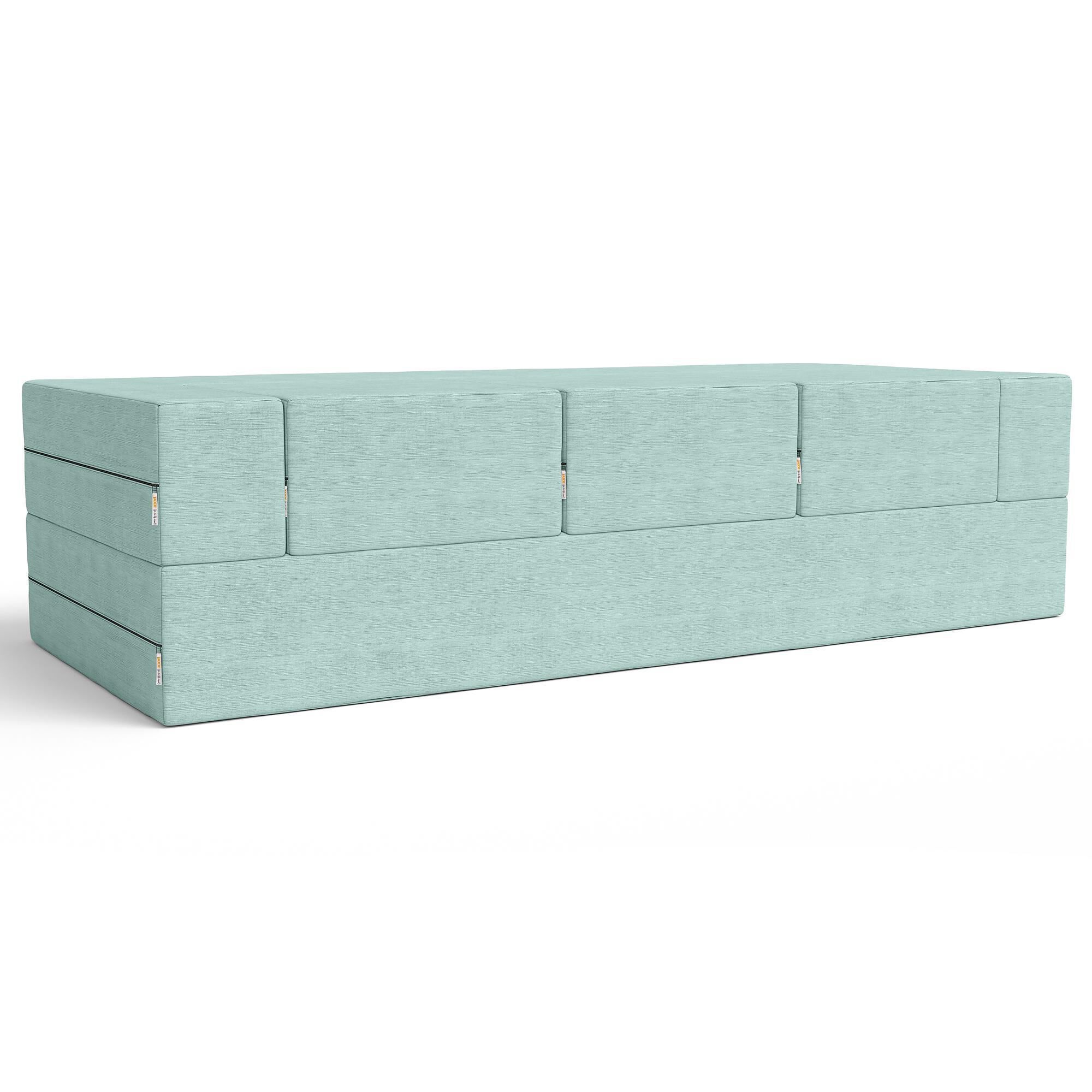 Jaxx Zipline 3-Piece Stationary Convertible Sleeper Sofa in