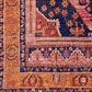Surya Amelie AML-2347 8"10" x 12" Blue, Pink, Orange and Wheat Area Rug, , large