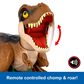 Barbie Roarin Frenzy T.Rex Dinosaur Figure with Remote Control, , large