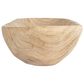 Creative Coop Decorative Wood Oval Bowl in Natural, , large