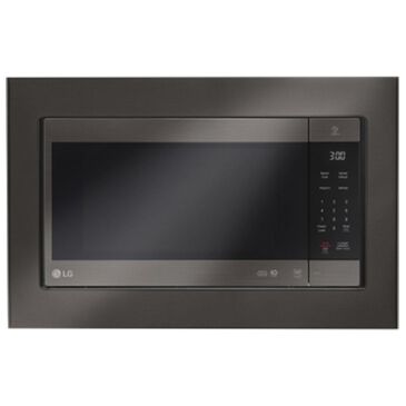 LG 30" Microwave Trim Kit in Black Stainless Steel, , large