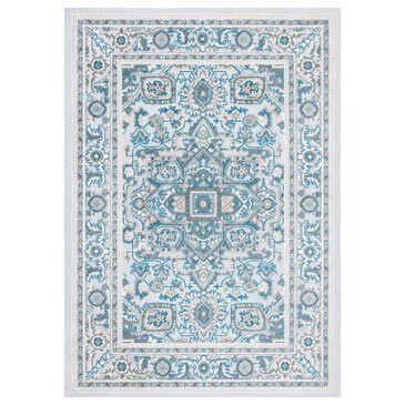 Safavieh Cabana CBN680N 5"5" x 7"7" Navy and Grey Indoor/Outdoor Area Performance Rug, , large