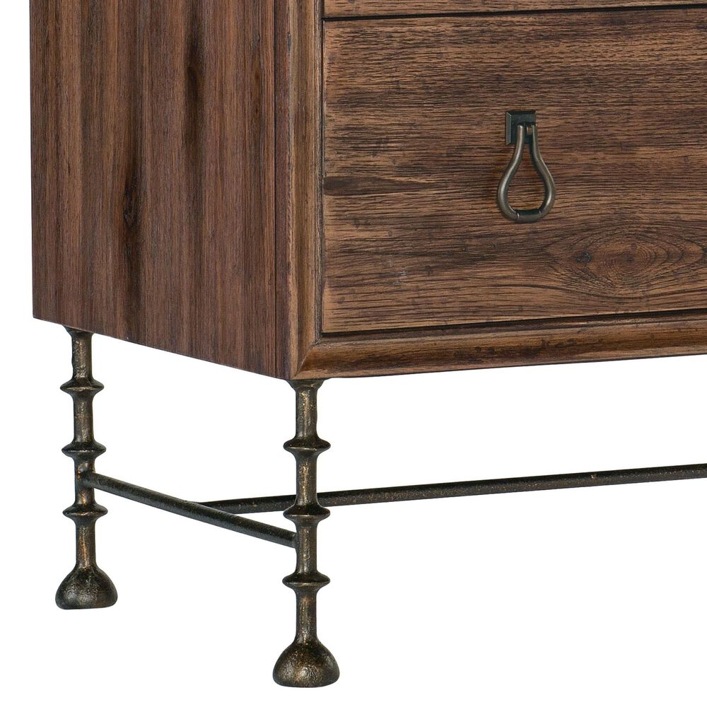 Hooker Furniture Big Sky Bachelor Chest in Darker Warm, Rustic, Organic and Dark Brushed Bronze, , large