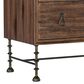 Hooker Furniture Big Sky Bachelor Chest in Darker Warm, Rustic, Organic and Dark Brushed Bronze, , large