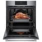 Bosch Benchmark 2-Piece Kitchen Package with Stainless Steel 30" Single Wall Oven and Black 30" Smart Induction Cooktop, , large