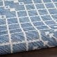 Nourison Positano Southwestern Navy Blue 5" x 7" Indoor/Outdoor Area Rug, , large