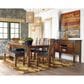 Ashley Ralene Upholstered Dining Bench in Medium Brown, , large
